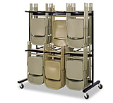 Image of United Stationers Cart F/chairs 2-tier SAF4199BL