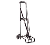 Image of United Stationers Cart Luggage 125lb Cap Bk STB390002BLK