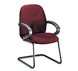 Image of United Stationers Chair Guest Sled Ny GLB4565BKIM14