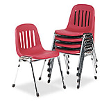 Image of United Stationers Chair Molded Stack Cha Ny Ct5 CSC36084NVC5