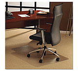 Image of United Stationers Chairmat 48x53 W/lip Clr FLR1113423LR