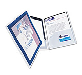 Image of United Stationers Cover Flex-view T Nvy Pk2 AVE47846