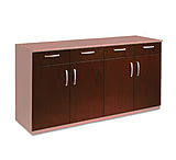 Image of United Stationers Doors Credenza Cy St4 MLNVBCZDMAH