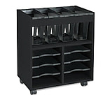 Image of United Stationers File Cart 8 Comp Ognzr Gy SAF5390GR