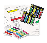 Image of United Stationers Flag 100dp Arrows Ast Pk100 MMM684ARR1