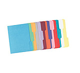 Image of United Stationers Folder Ltr 11pt 1/3 Pe Bx100 SMD13034