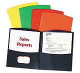 Image of United Stationers Folder Cntour 2pkt 25 Ast Bx25 ESS5062500
