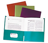 Image of United Stationers Folder Metallic 2 Pkt Pur Bx25 ESS5049526