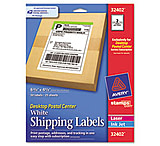 Image of United Stationers Label Prt Stmp 25up Wht Pk250 AVE32404