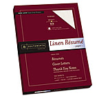 Image of United Stationers Paper Resumelinen 32lb Be SOURD18BCFLN