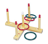 Image of United Stationers Ring Toss St 5pegs/4rngs CSIQS1