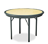 Image of United Stationers Table Fold Round 42 Loak ICE65149