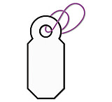Image of United Stationers Tag Jewhtlry 100/pk Wht AVE11038
