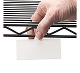 Image of United Stationers Tag Wire Rack Wht Pk10 PCIWL3515