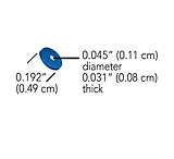 Image of Upchurch Microflt FRIT.045X.03X.192PEEK A-735