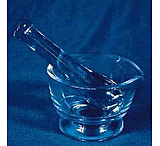 Image of Variety Glass Mortar And Pestle Glass 1 Oz 826-1