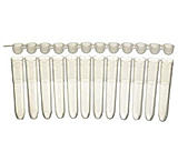 Image of VWR 1.2mL Sample Library Tubes and Closures 3917-800-000 Refill Tubes 12-Well Tube Strips