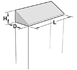 Image of Vwr Acc Sloping Top 48X16X9 L-5485-0A