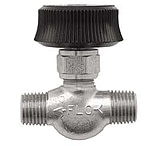 Image of VWR Accessories for Gas Regulators 9101225 Outlet Diaphragm Valves Brass, 6.4 Mm (1/4&quot;) Nptm To 6.4 Mm (1/4&quot;) Nptf