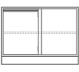 Image of Vwr Base Unit 1DR Crn 48X22X36 CFG-2138-12