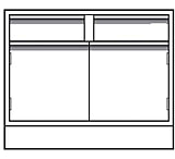 Image of Vwr Base Unit 2DR/DWR 48X22X30 CFE-1418-12