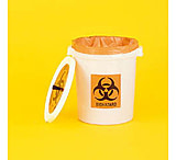 Image of VWR Biohazard Bag Containers and Starter Kits 14221-164 Starter Kit (Container And 100 Bags)