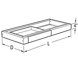 Image of Vwr Corner Au 60X22 A04M2260-03