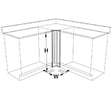 Image of Vwr Corner Filler 3X36 L-5128-0A