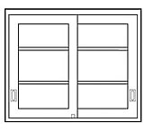 Image of Vwr Door Pair Acc Pnl Sldg CFW-M3036-PN