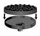 Image of VWR 3in Head with Rubber Cover for VWR Vortex Mixers, 945227