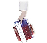 Image of Vwr Petri Dish Rack 9" Red 189826109