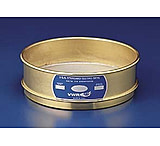 Image of VWR Testing Sieves, 12 Brass Frame, Stainless Steel Wire Cloth 170BS12I Intermediate Height