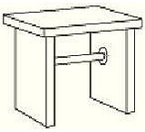 Image of Waller Brothers Stone Kemrock Balance Table (3PT) STD.BAL.TBL