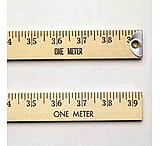 Image of Walter Stern Ruler METER/YARD Brass Ends 605-051
