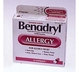 Image of Warner-Lambert Company Allergy Tablets Benadryl Ultra 17031