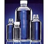 Image of Wheaton Bottle Br Clear W/CAP 1OZ CS48 W216800