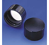 Image of Wheaton Cap Black Plastic Ptfe Liner 240463