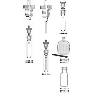 Ace Glass Laboratory Glassware and Equipment Plunger Valve 7MM 1/4