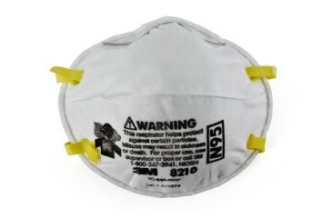 Image of 3M 8210 N95 Respirator, Pack of 20