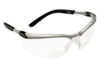 Image of 3M BX Reader Protective Eyewear 11376-00000-20, Clear Lens, Silver Frame, +2.5 Diopter, 20 EA/Case
