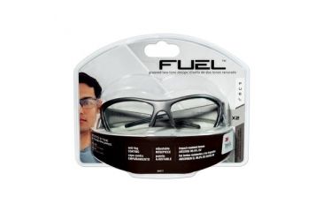 Image of 3M Fuel X2 High Safety Eyewear,Gun Metal Gray Frame,Clear Lens 90877-80025