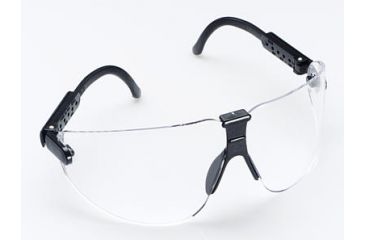Image of 3M Lexa Eyewear Large Black Temple Clear DX Lens