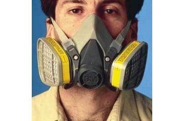 Image of 3M Respirator Half W/P100 Fltr M 6291