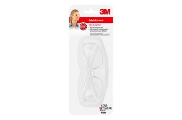 Image of 3M Virtua AP, Safety Eyewear,Clear Frame, Clear/Scratch Resistant Lens, 6 47040-WV6