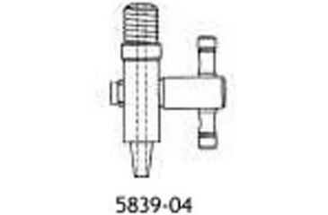 Image of Ace Glass Laboratory Glassware and Equipment 1/4''MPT Male Luer Valve 5839-04