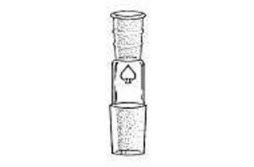 Image of Ace Glass Laboratory Glassware and Equipment 10/30-14/35 Adapter Red 5000-05