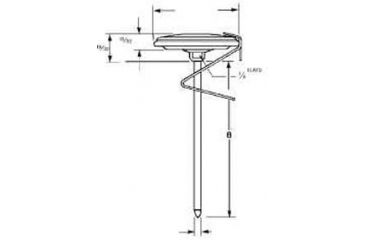 Image of Ace Glass Laboratory Glassware and Equipment -10 To 110C BI-MTL Therm 8322-04