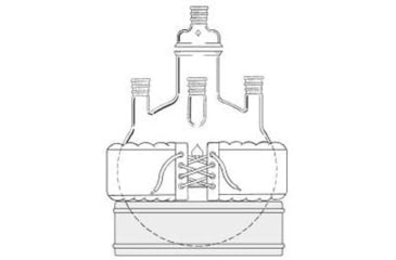 Image of Ace Glass Laboratory Glassware and Equipment 100MM Port 12'' 8NK Head 6530-45