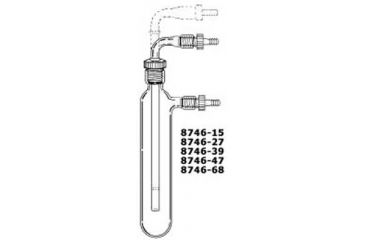 Image of Ace Glass Laboratory Glassware and Equipment #15 90MM Vac Trap ''C'' 8746-68