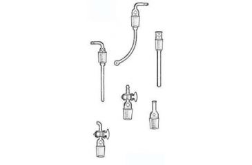 Image of Ace Glass Laboratory Glassware and Equipment 19/22 Adapter Adjustable 9058-06